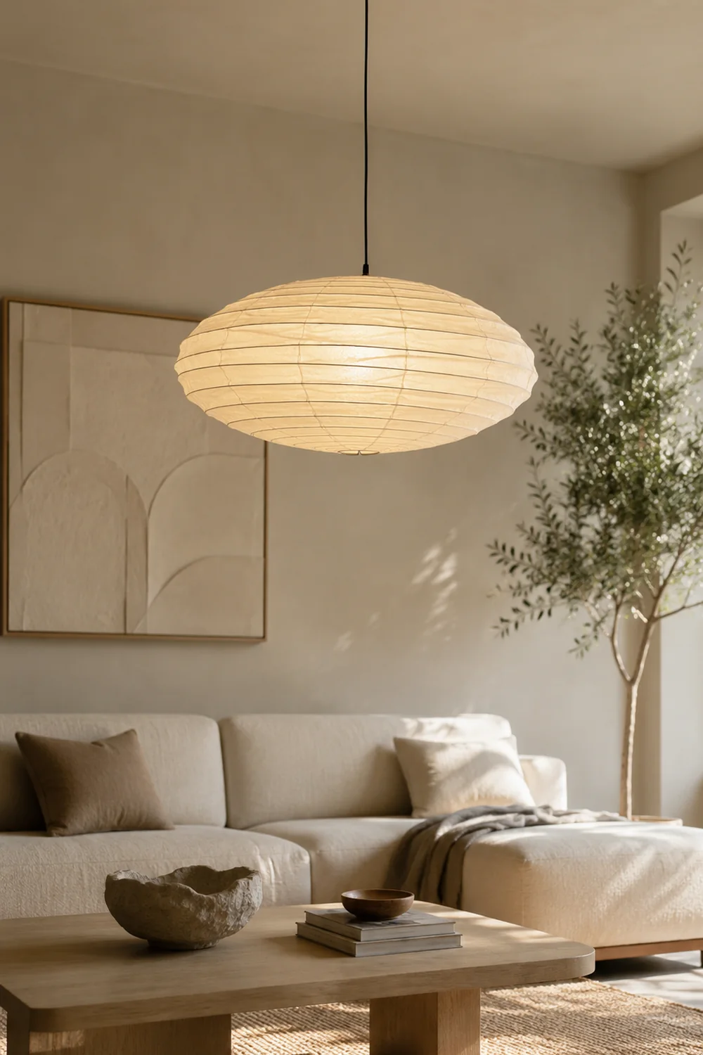 Akari 50EN 70EN Pendant lamp - Lumpaz