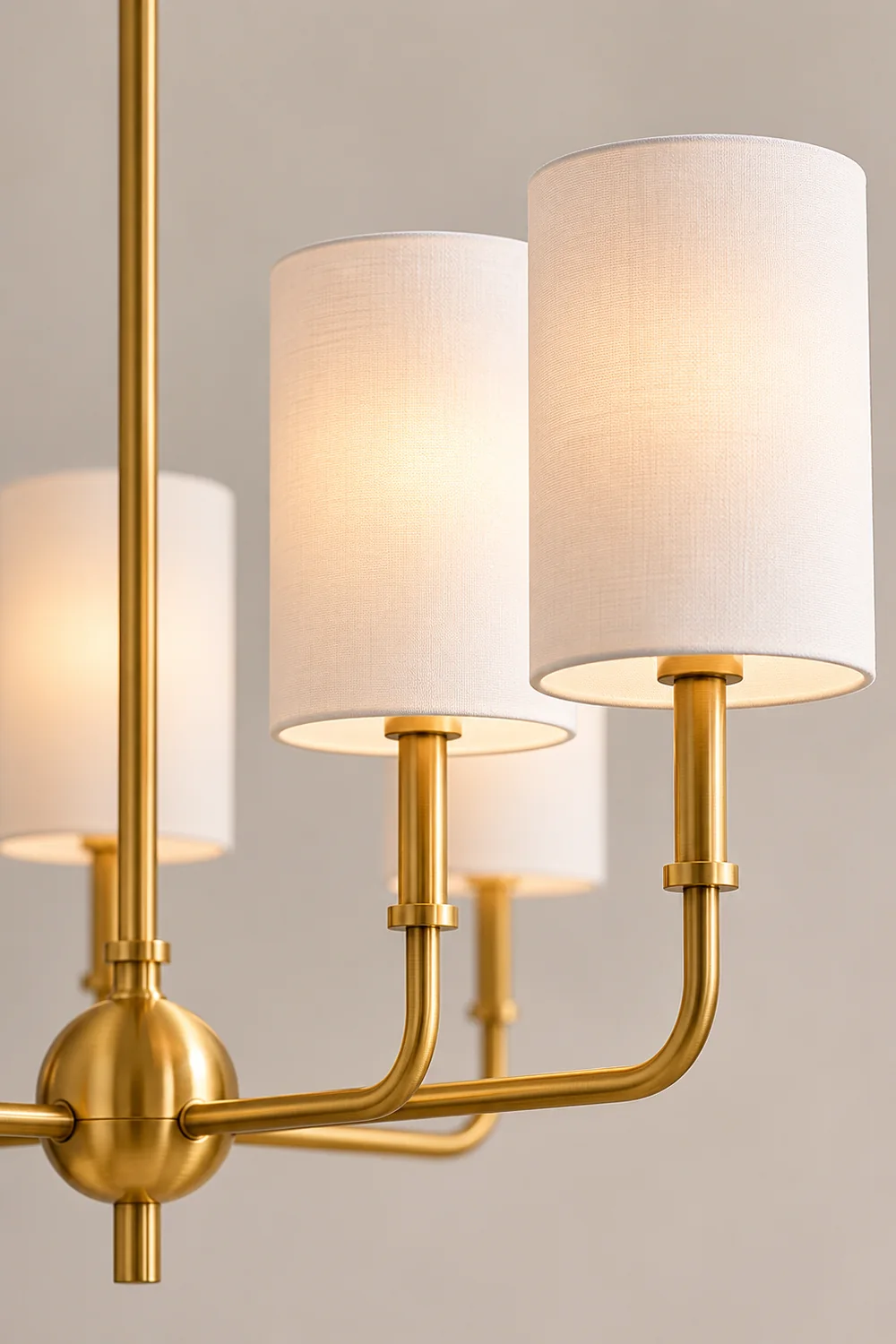 Foxdale Brass Chandelier - Lumpaz