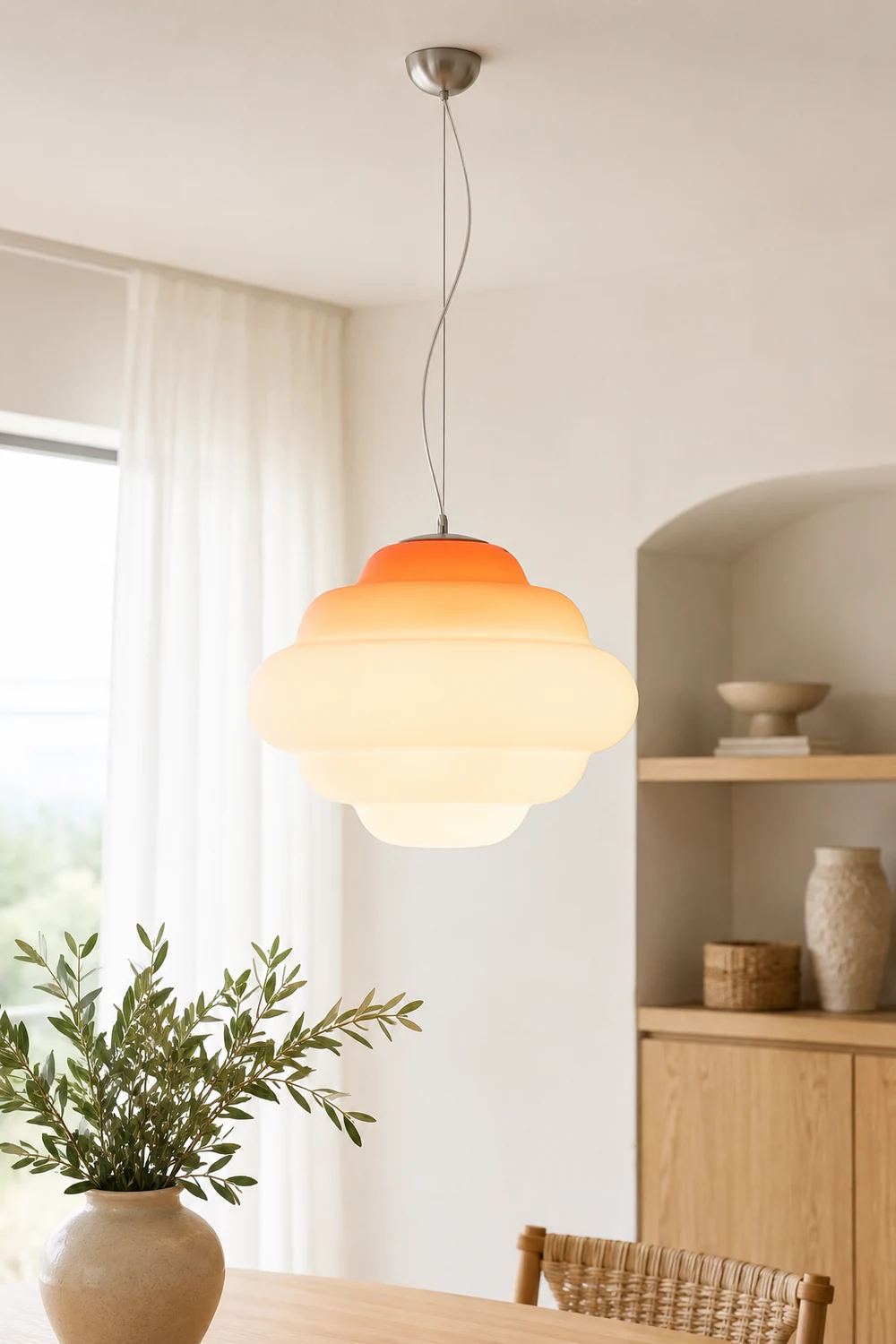 Gradient Cloudy Pendant Lamp - Lumpaz