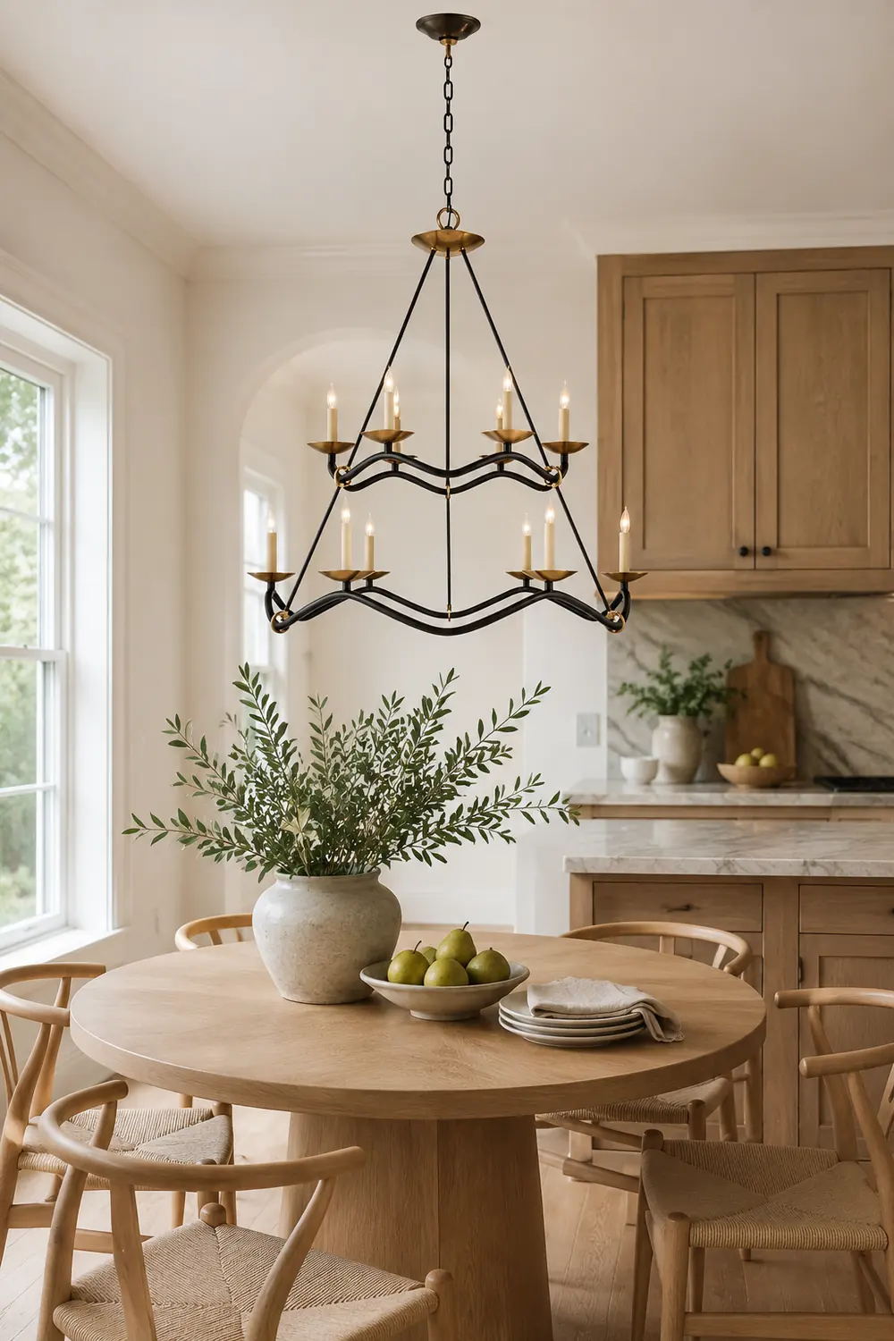 Choros Double Layer Chandelier - Lumpaz
