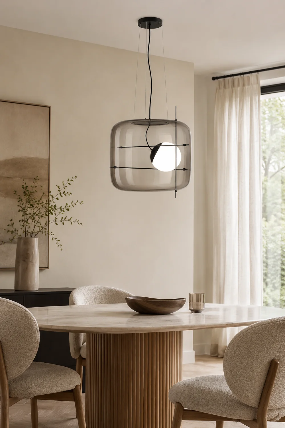 Plot Glass Pendant Light - Lumpaz