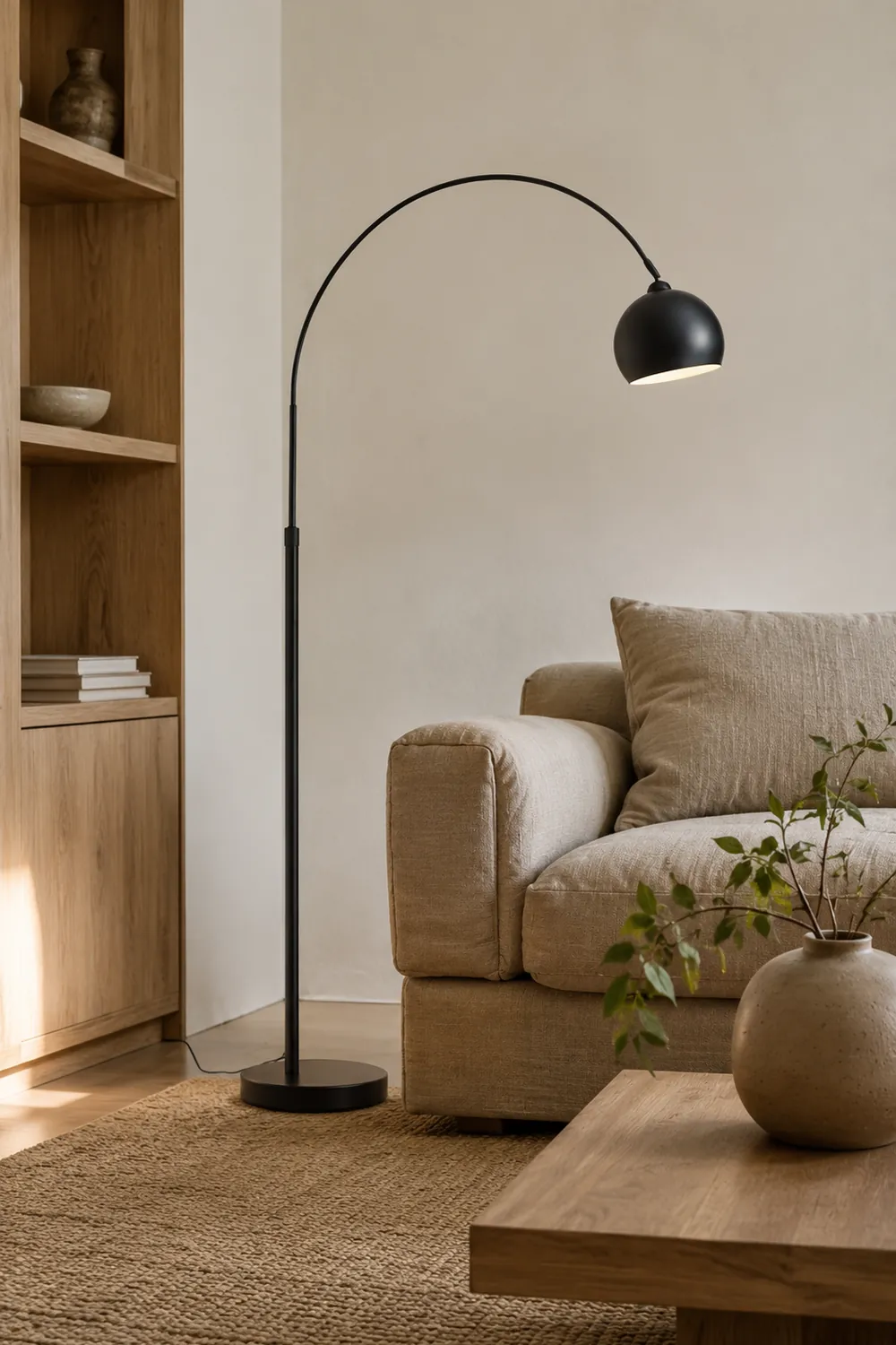 Angler Slimline LED Pole Floor Lamp - Lumpaz