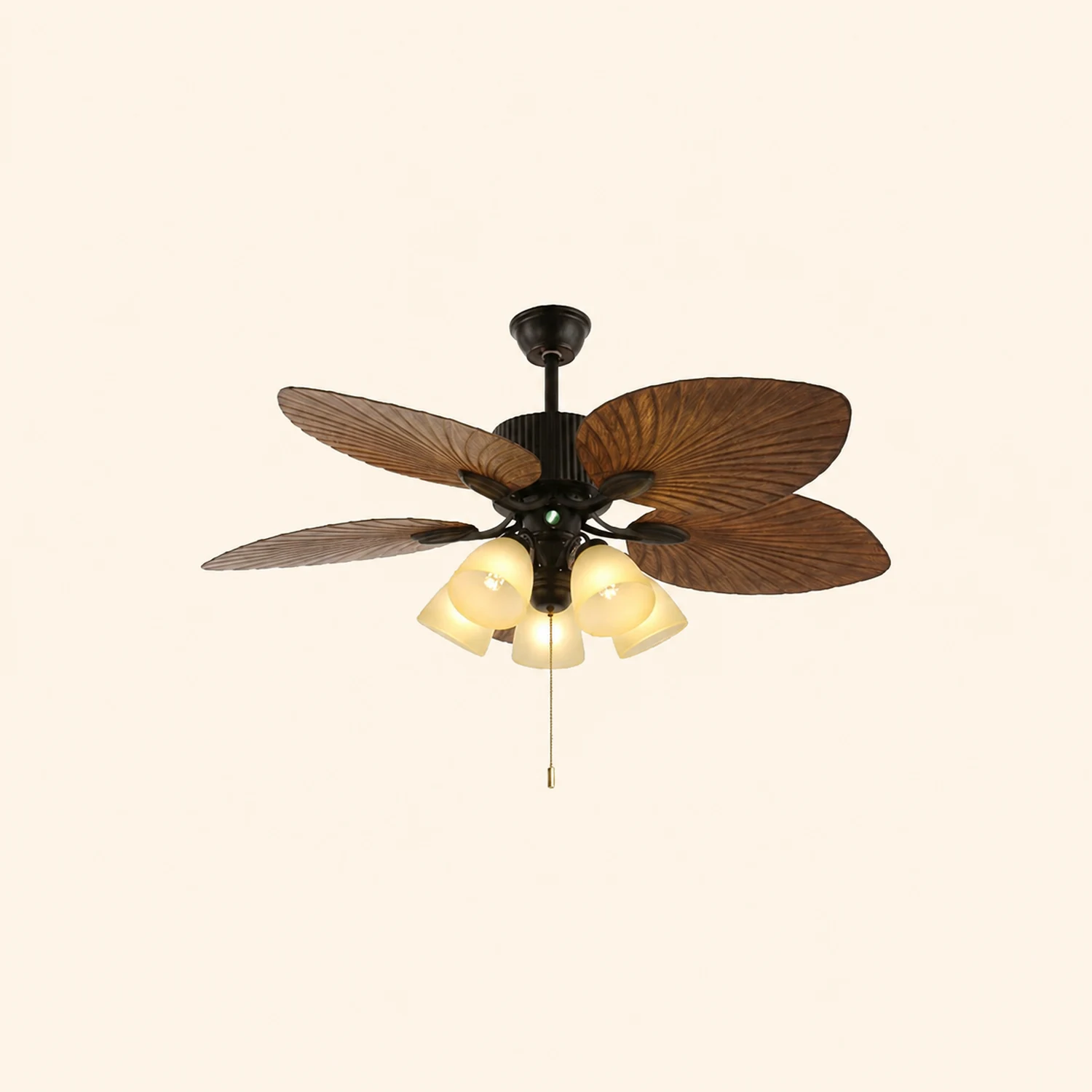 Palm Tropical Ceiling Fan Light - Lumpaz