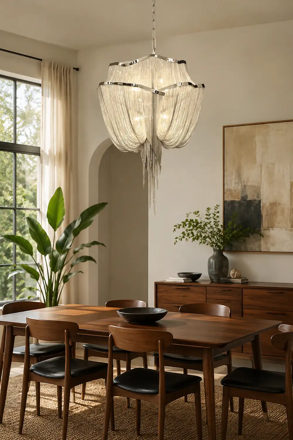 Chains Shimmering Chandelier - Lumpaz