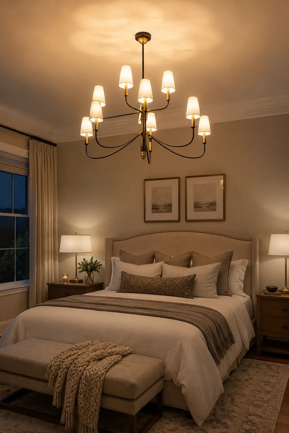 Farlane Large Chandelier - Lumpaz