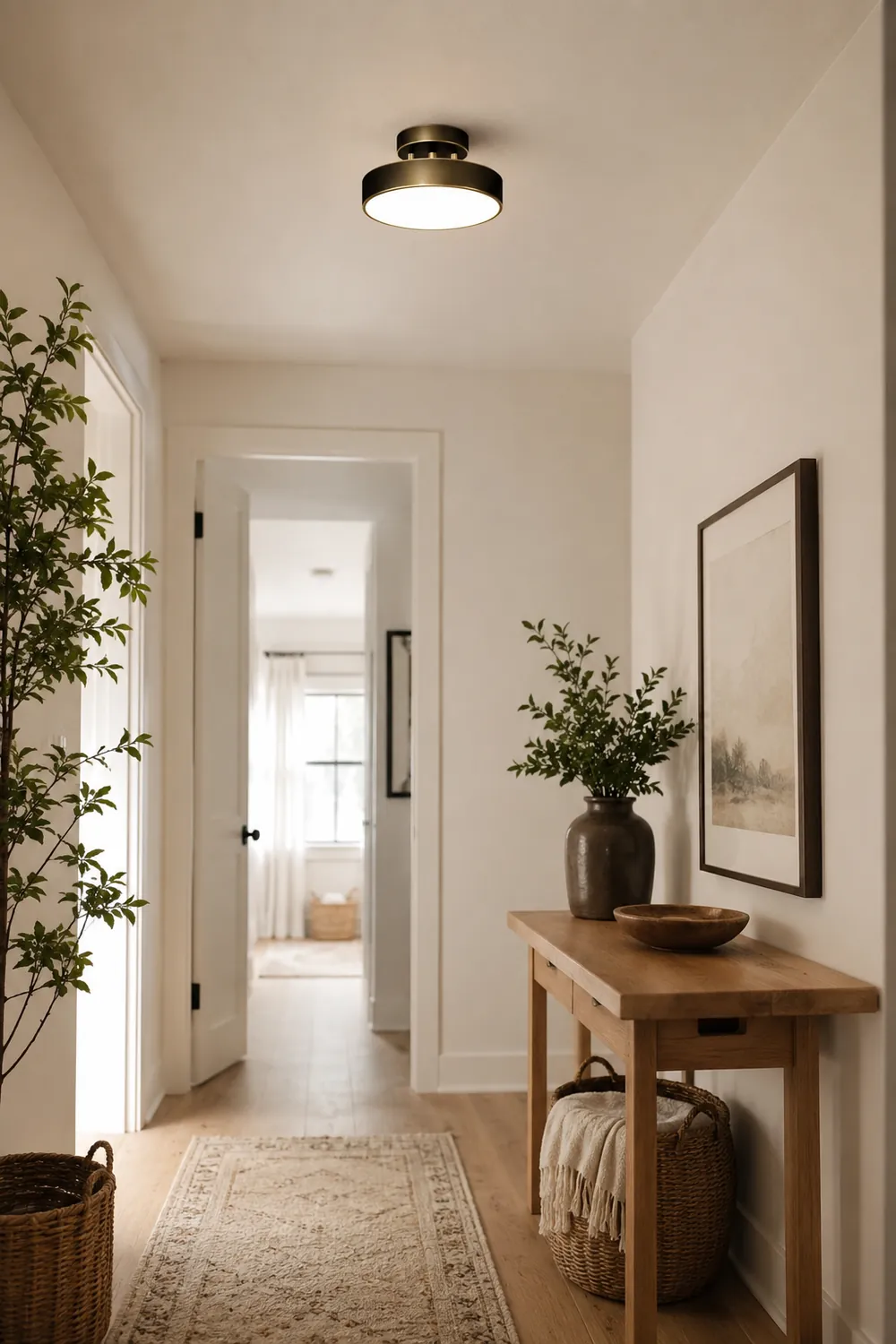 Nordic Industrial Simple Round LED Ceiling Light - Lumpaz