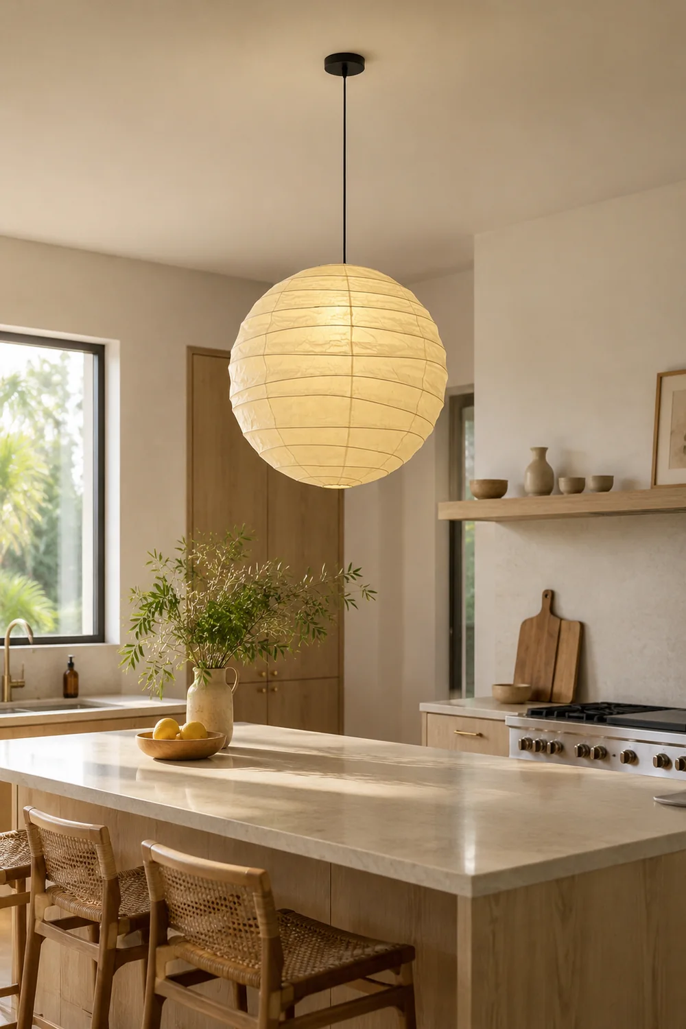 Akari 55D 75D Pendant Lamp - Lumpaz