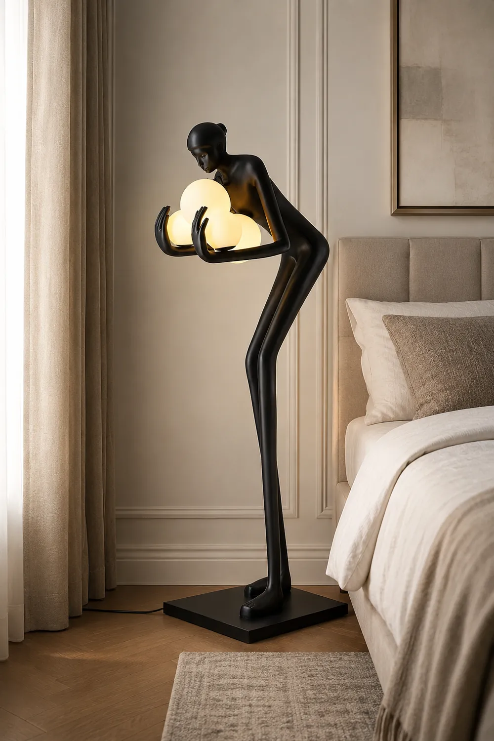 Embrace of Light Sculpture Floor Lamp - Lumpaz