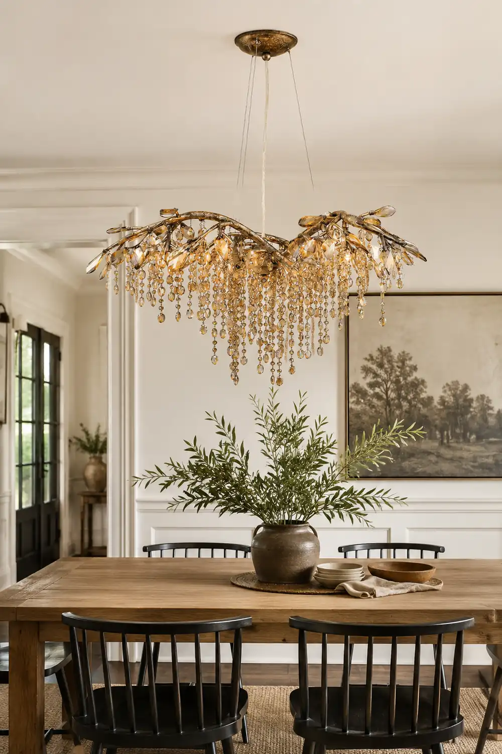 Autumn Twilight Crystal Chandelier - Lumpaz