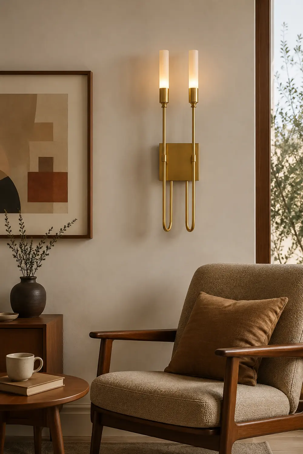 Double Arrow Wall Sconce - Lumpaz