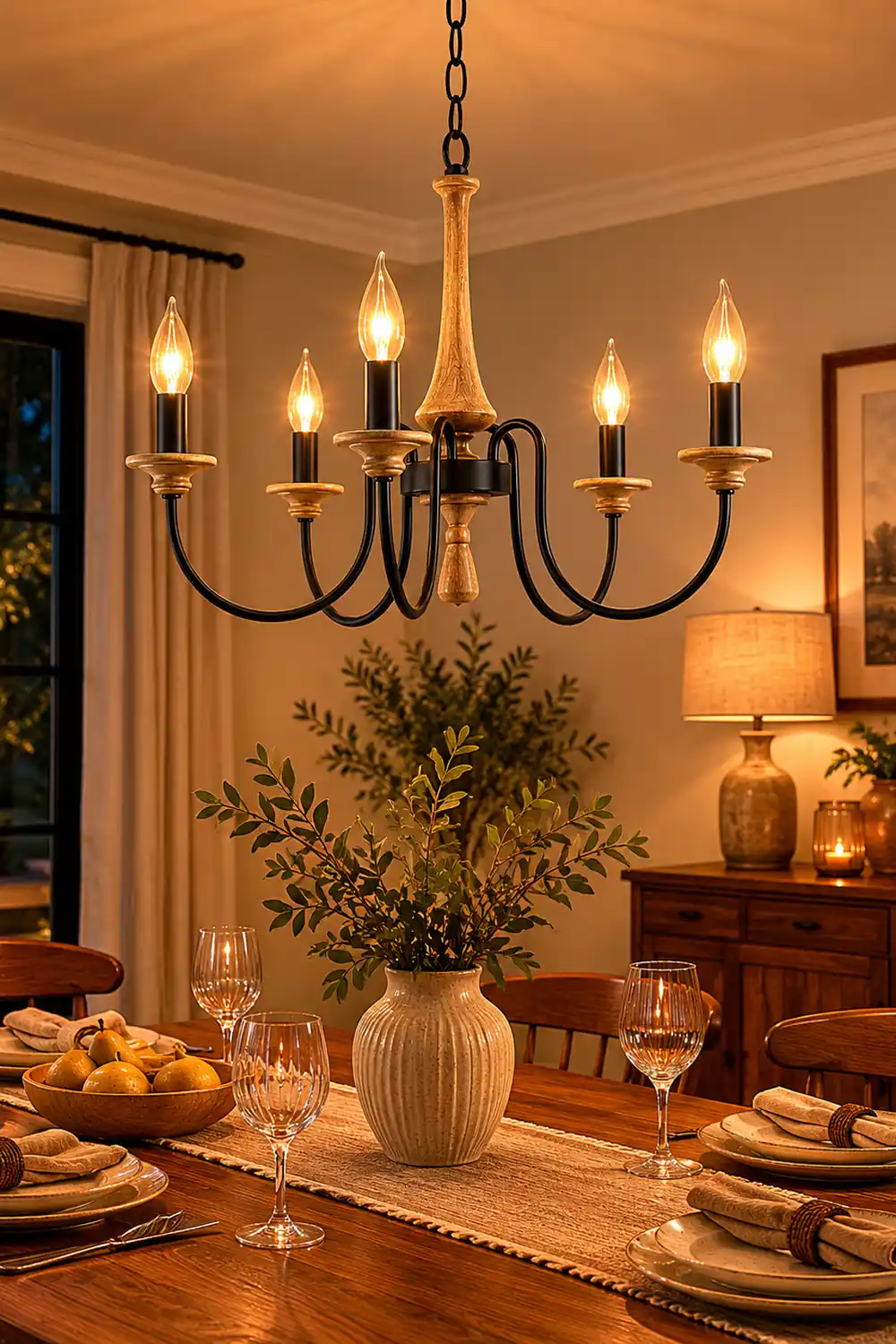 Shebrew Country Chandelier - Lumpaz