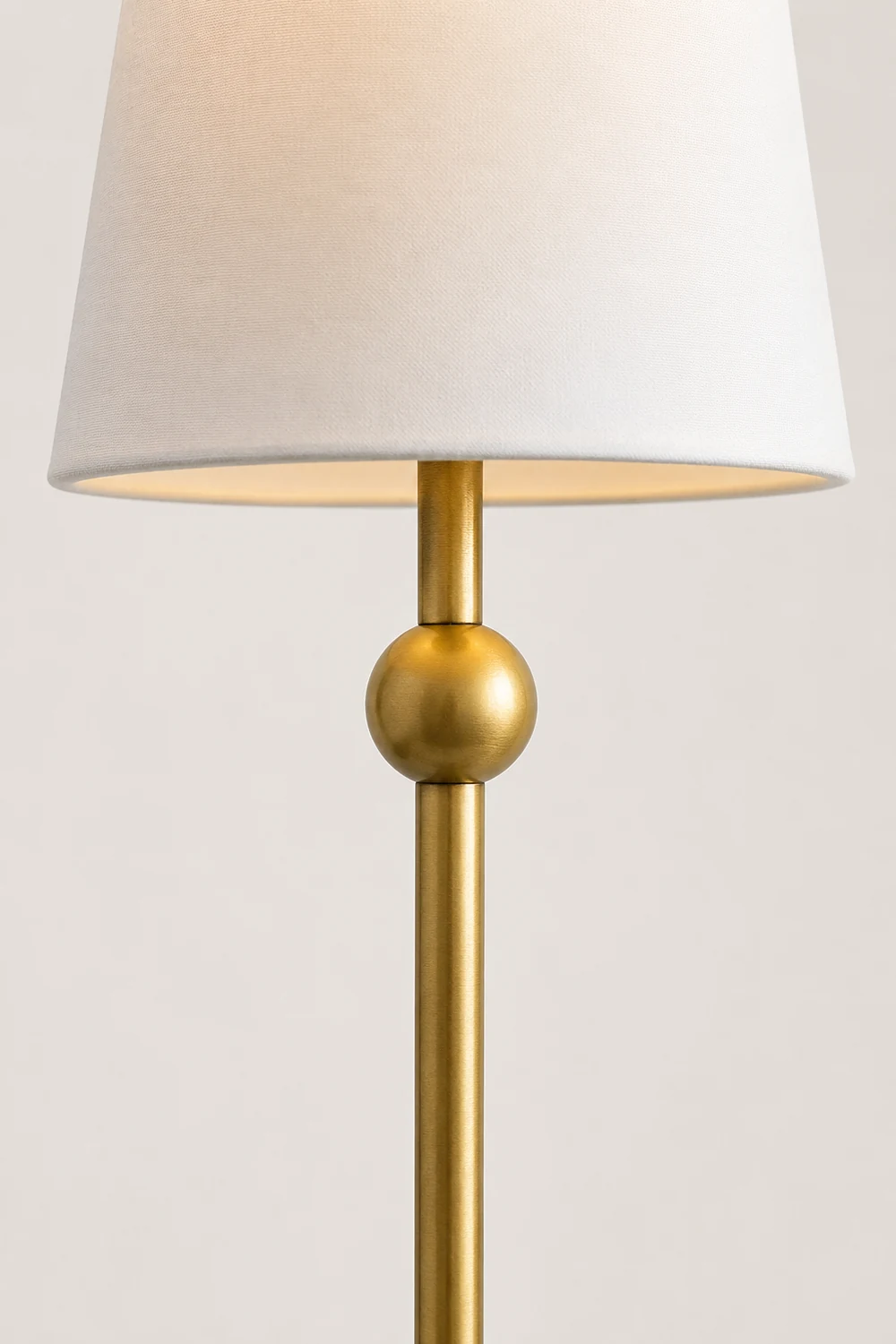 Palmer Slim Brass Accent Table Lamp - Lumpaz