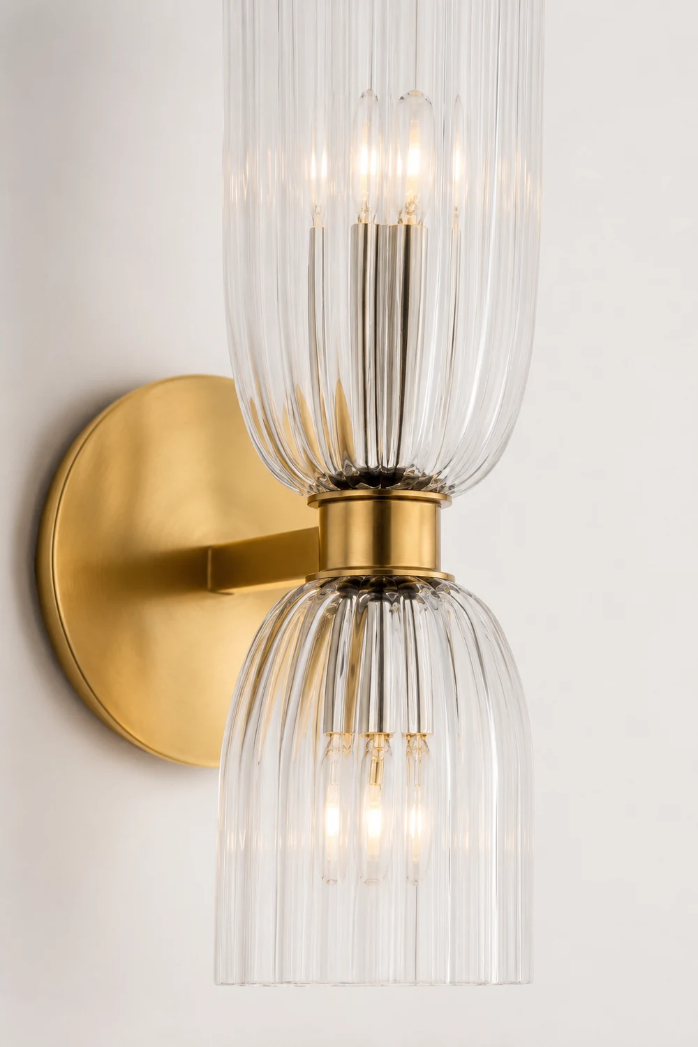 Asalea Double Bath Wall Sconce - Lumpaz