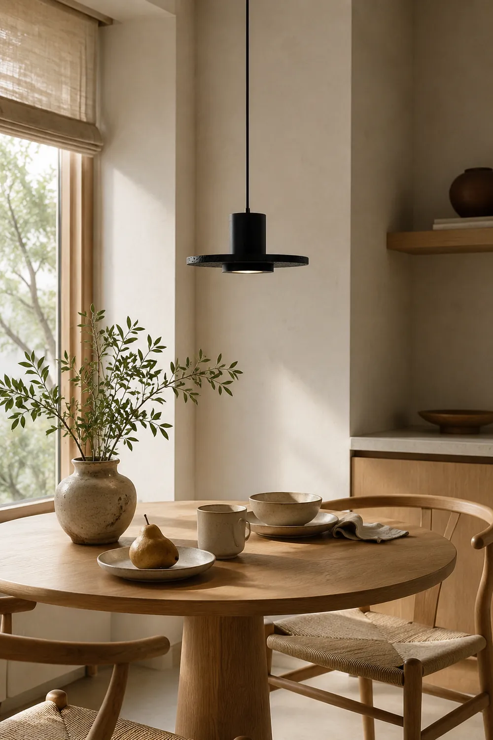 Lava Stone Black Pendant Light - Lumpaz