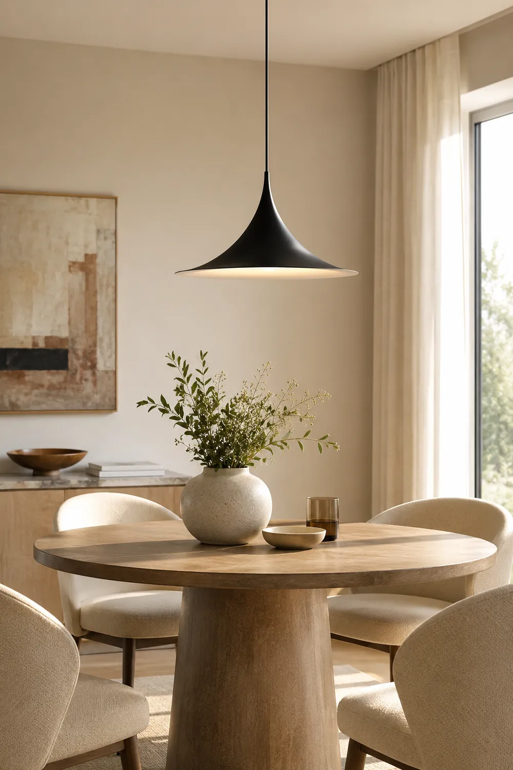 Modern trumpet metal Pendant Lamp - Lumpaz