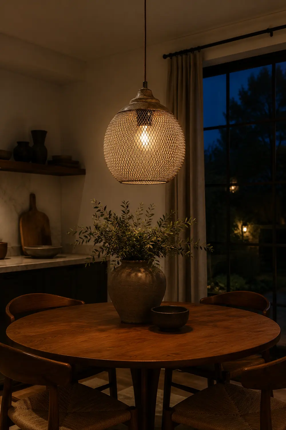 Lanister Vintage Mesh Pendant Lamp - Lumpaz
