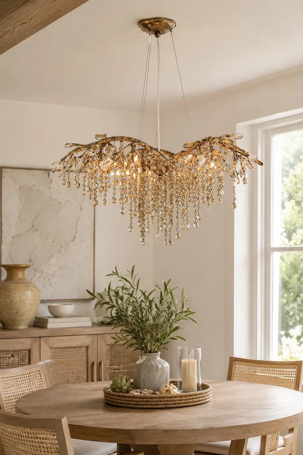 Autumn Twilight Crystal Chandelier - Lumpaz