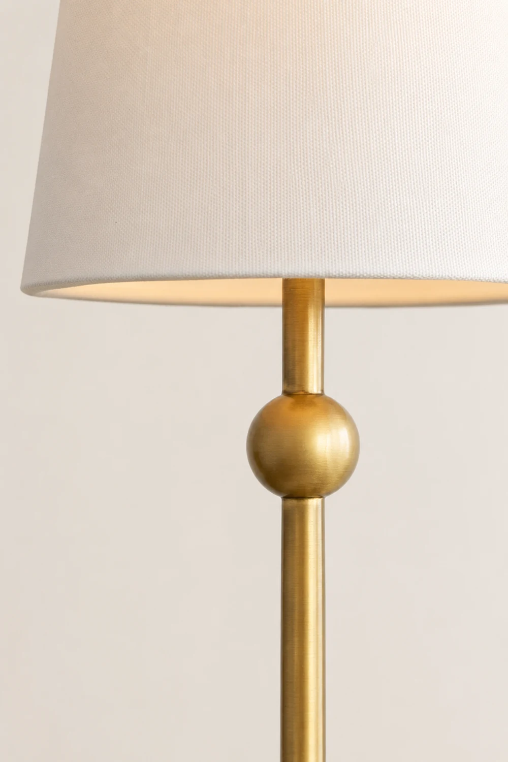 Palmer Slim Brass Accent Table Lamp - Lumpaz