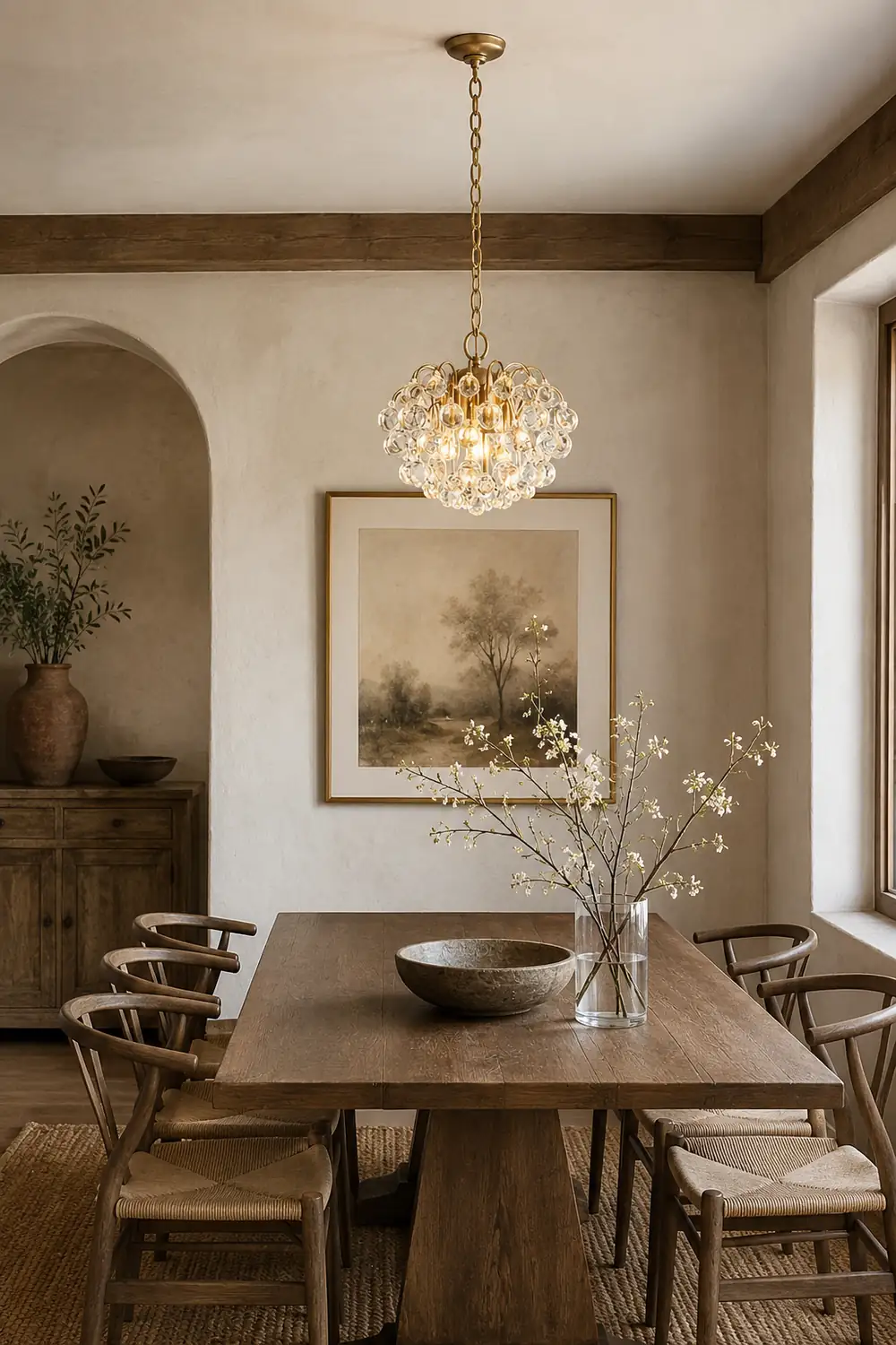 Bellvale Small Glass Chandelier - Lumpaz