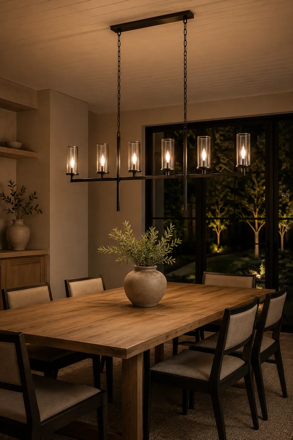 Liaison Large Linear Chandelier - Lumpaz