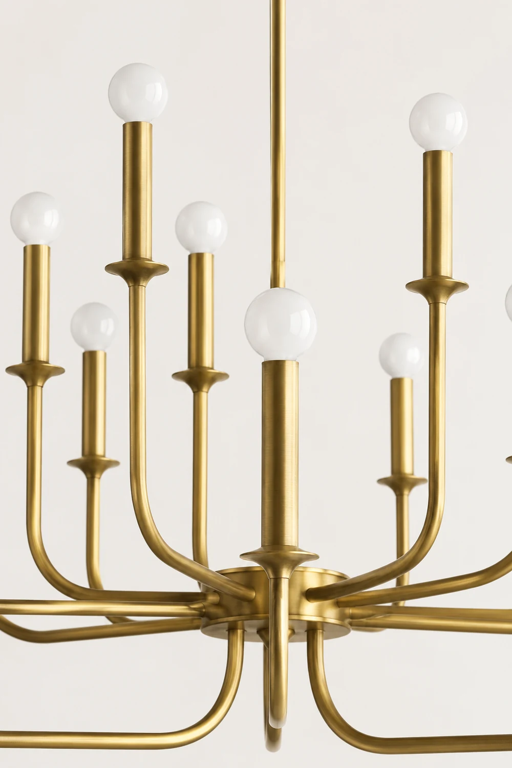 Breck Modern Gold Multi-Arm Chandelier - Lumpaz