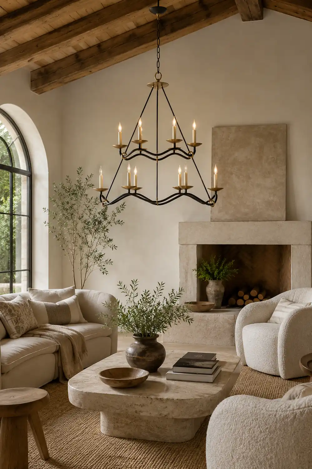 Choros Double Layer Chandelier - Lumpaz