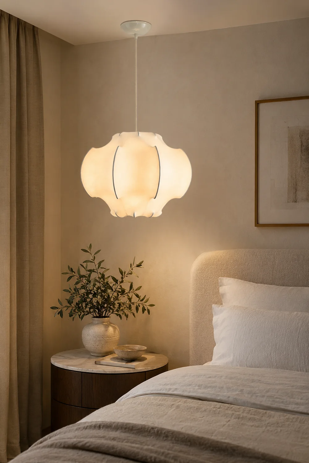 Modern Simple Creative Silk Chandelier - Lumpaz