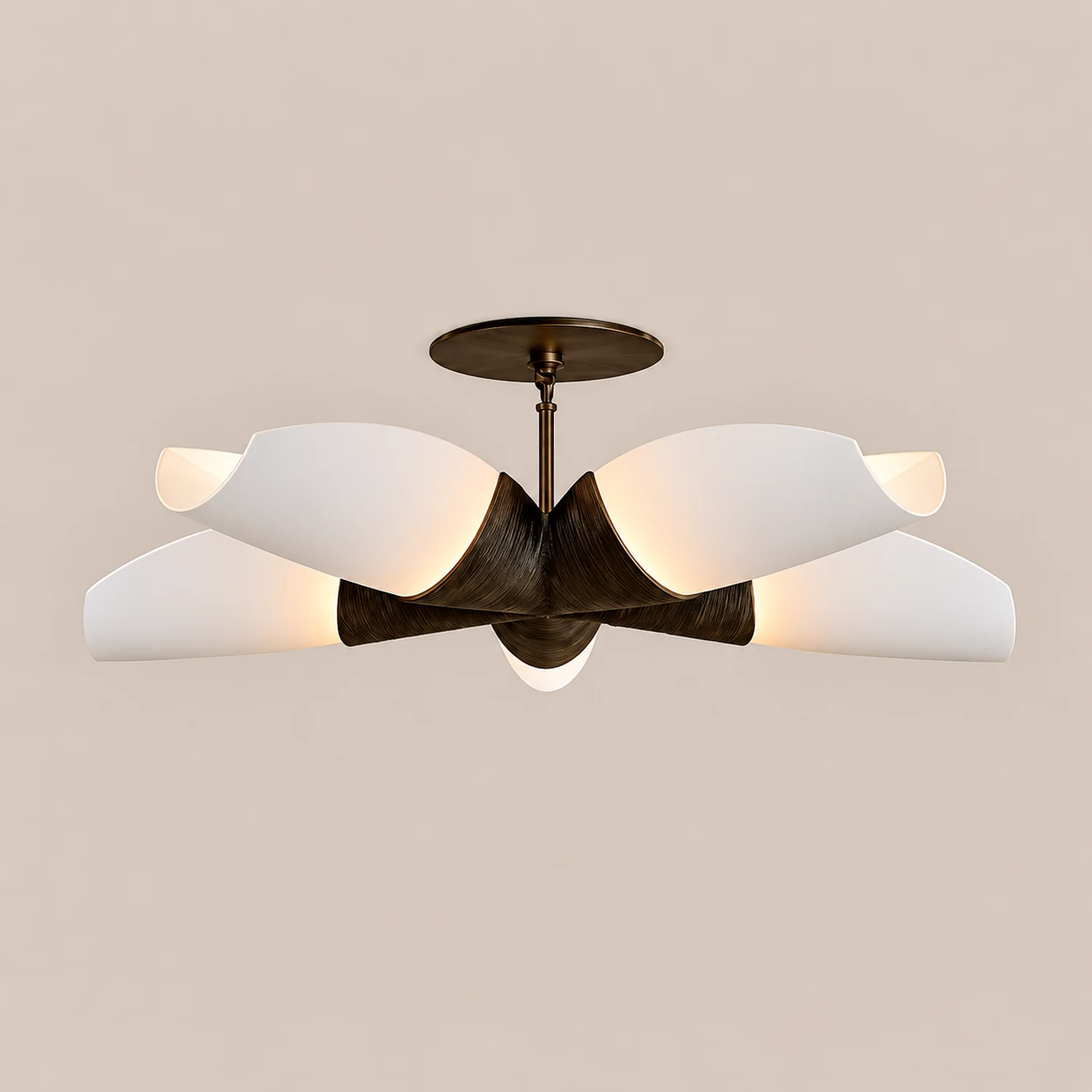 Utopia Five Arm Chandelier - Lumpaz