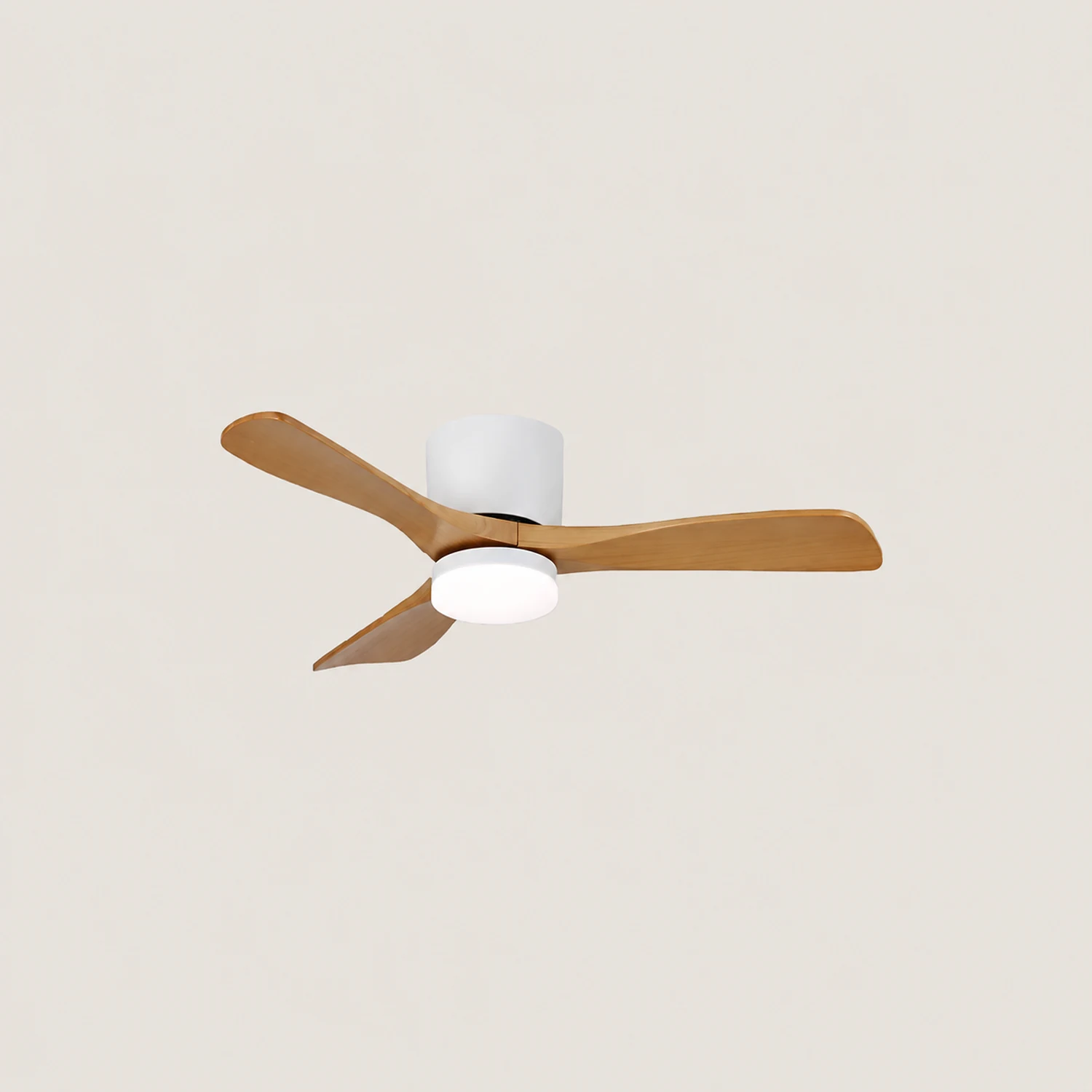 Recessed Fishtail Ceiling Fan Light - Lumpaz