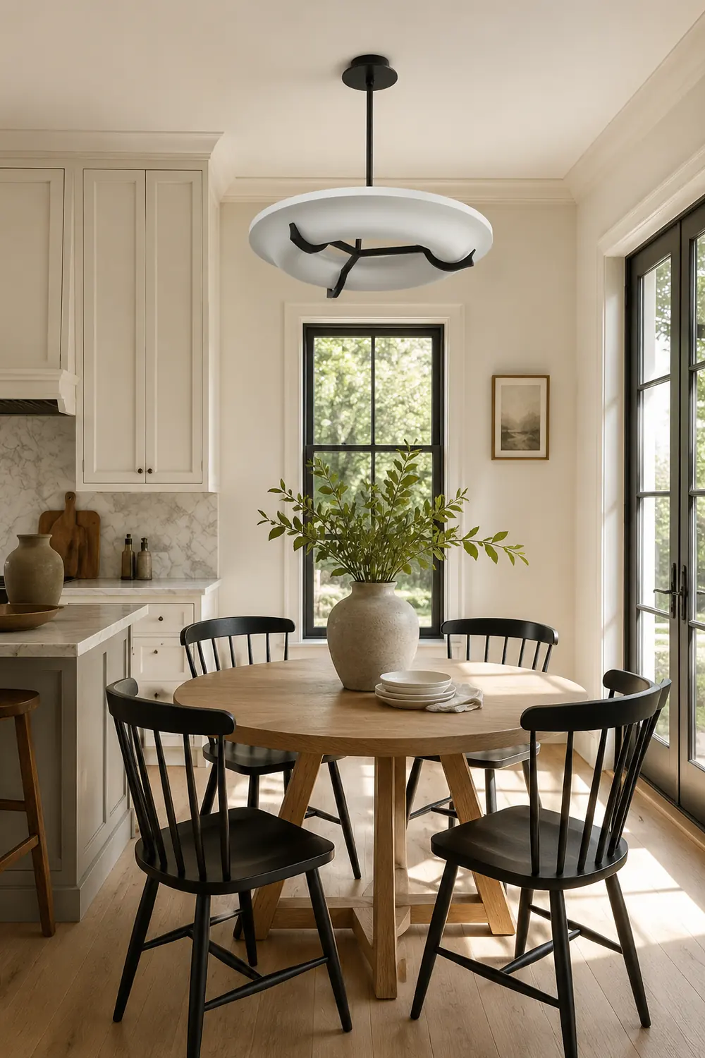 Eric Schmitt Anneau Plaster Chandelier - Lumpaz