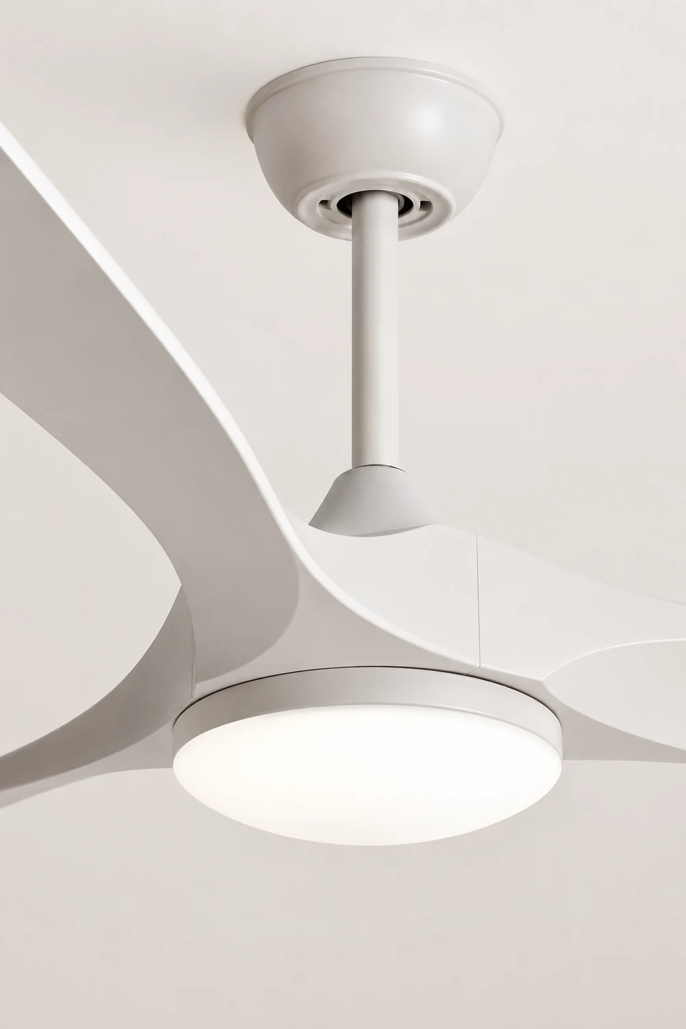 Modern ABS Ceiling Fan Light - Lumpaz