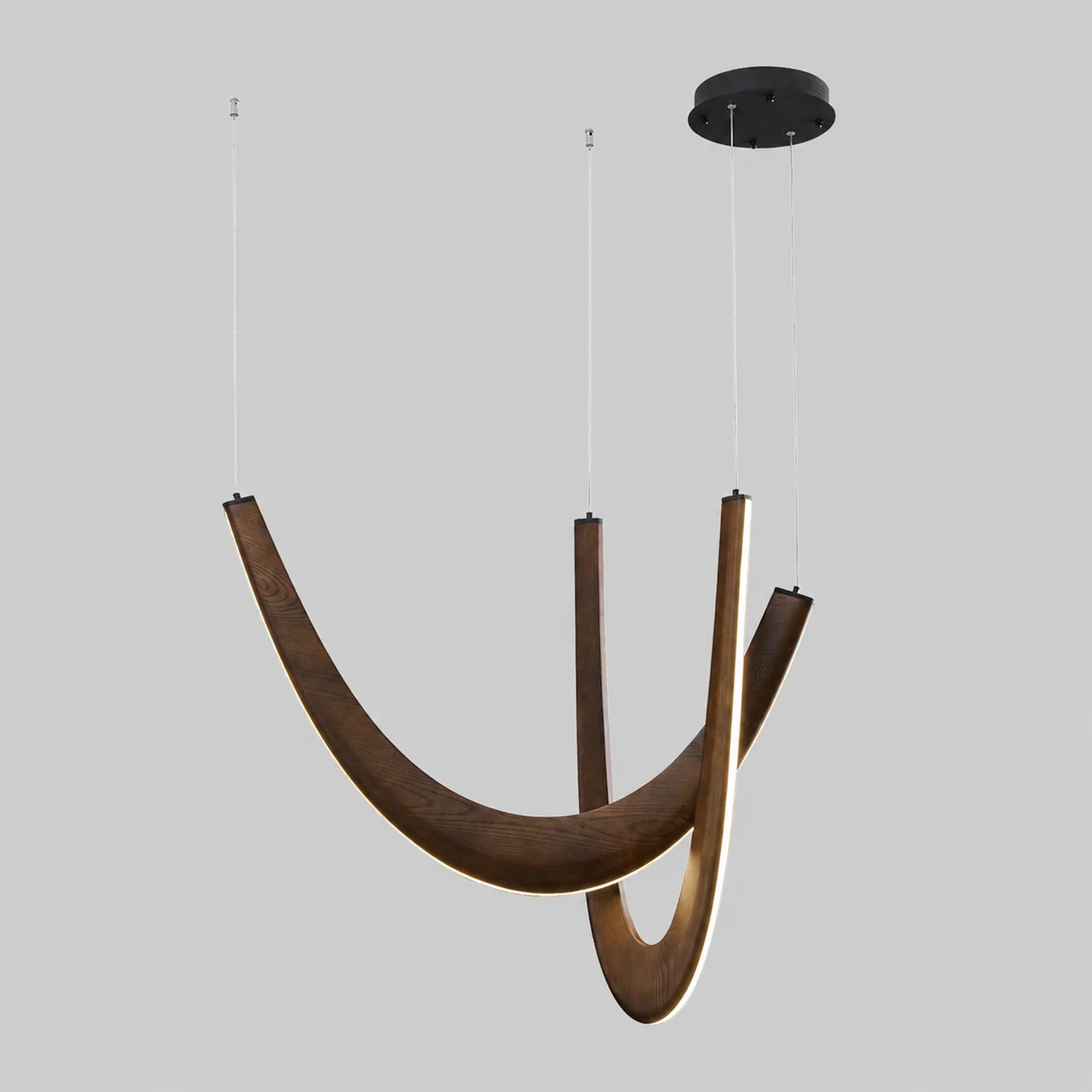 U Wooden Pendant Lamp - Lumpaz