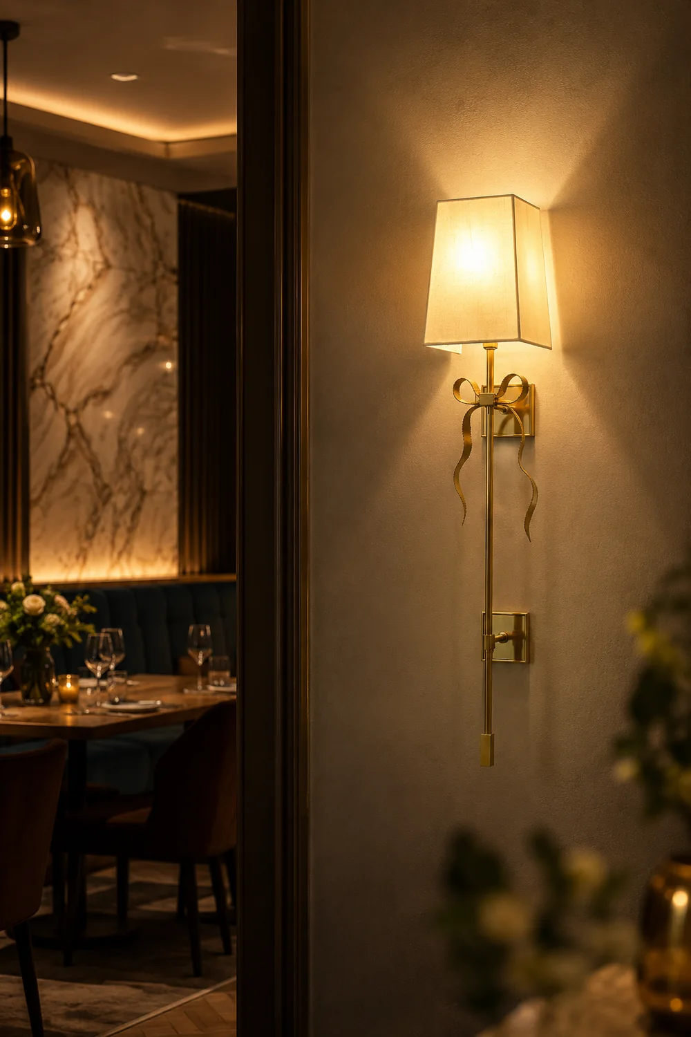 Ellery Bow Tail Sconce - Lumpaz