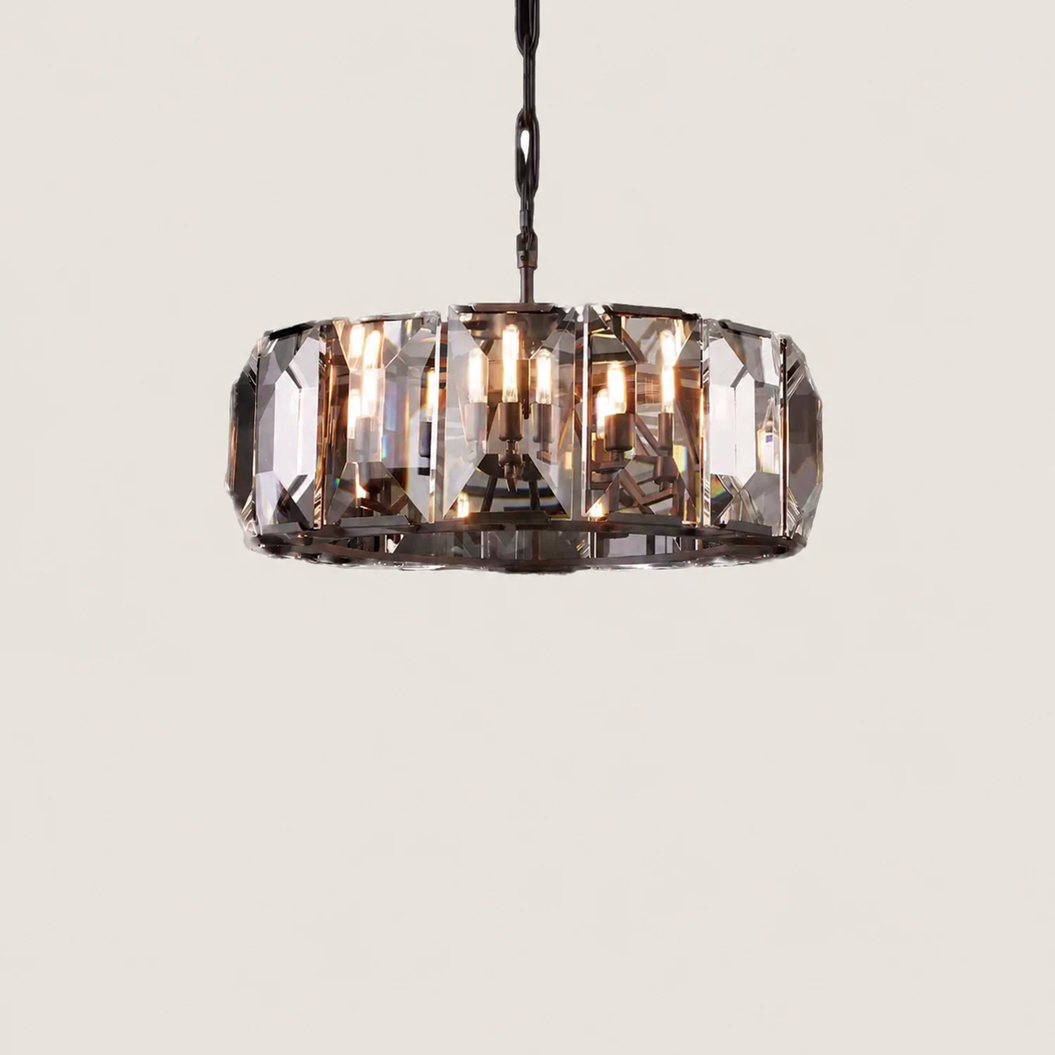 Crystal Rectangular Chandelier - Lumpaz