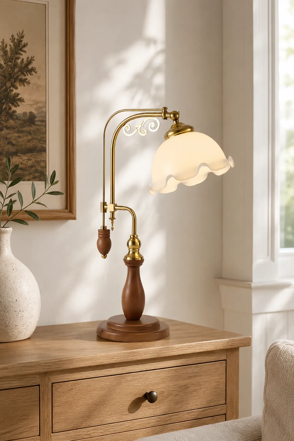 Arch Curves Table Lamp - Lumpaz