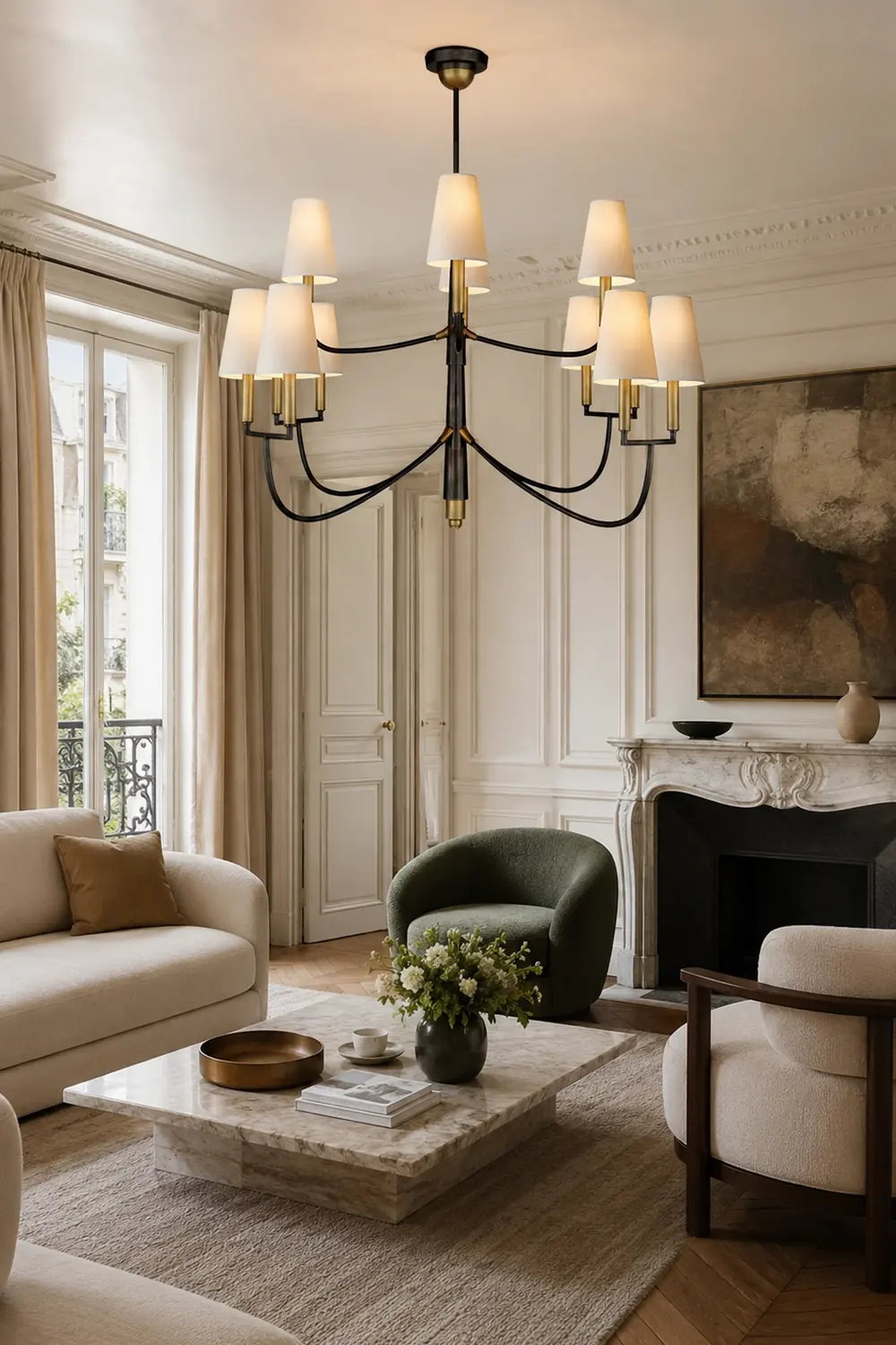 Farlane Large Chandelier - Lumpaz