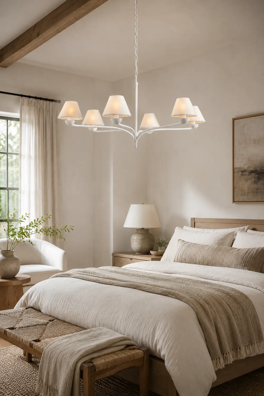 Dorsey Round 6-Light Chandelier - Lumpaz