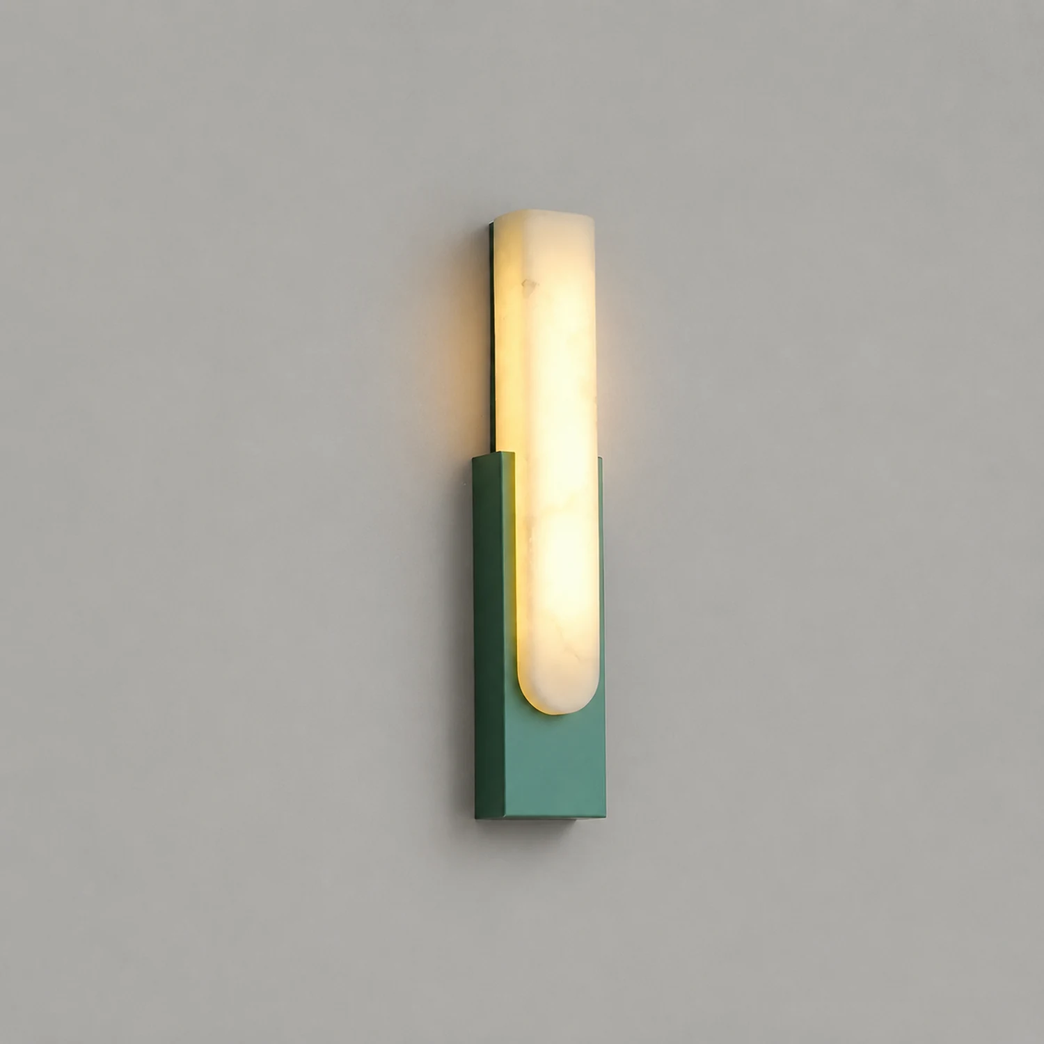 Contemporary Marble LED Wall Sconce - Lumpaz