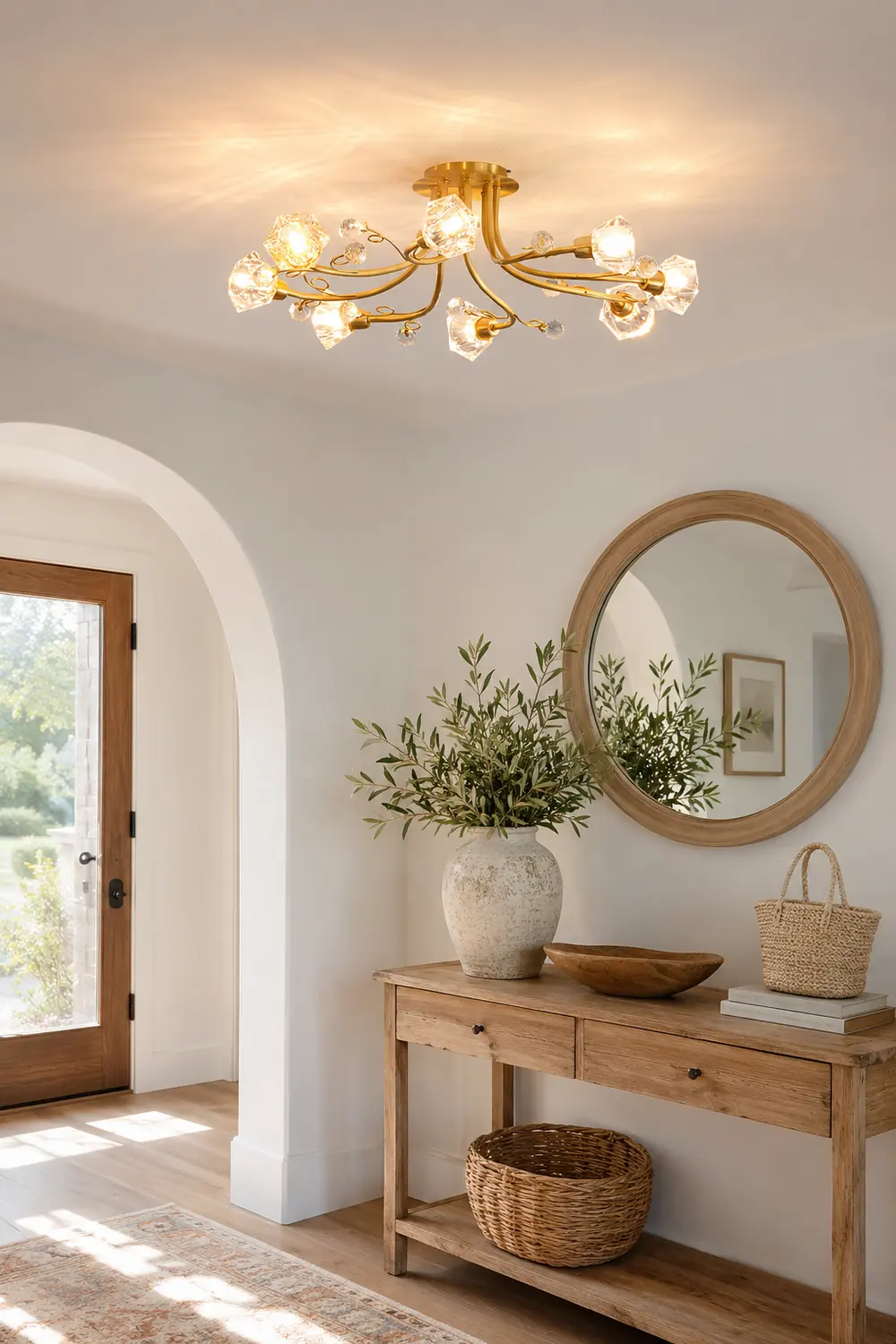 8-head flower ceiling lamp - Lumpaz