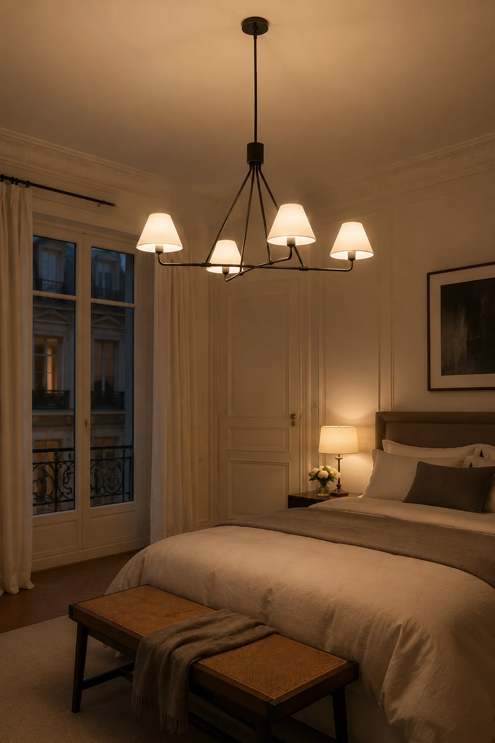 Black Beatrix Chandelier - Lumpaz
