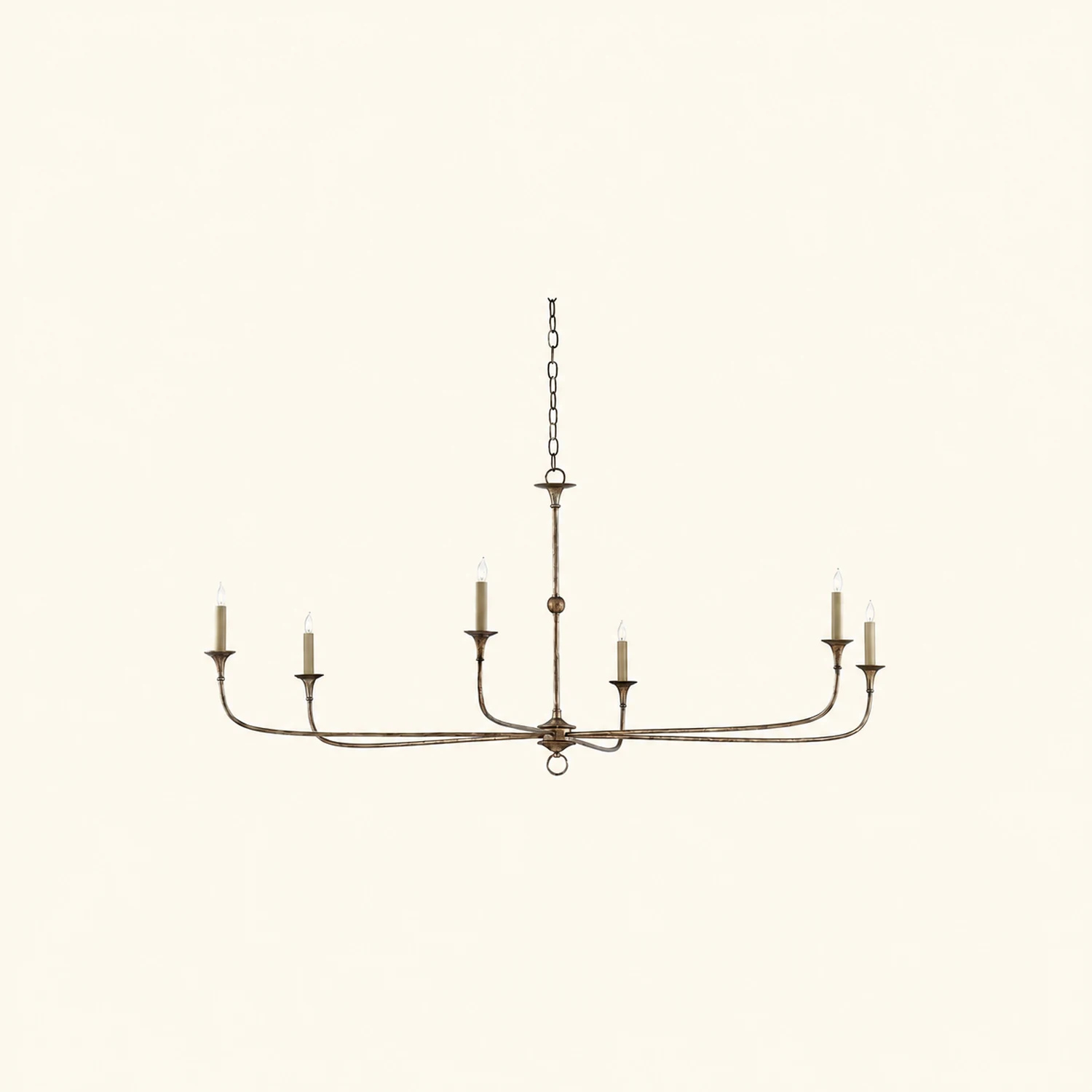 Elongated  Antique Chandelier - Lumpaz