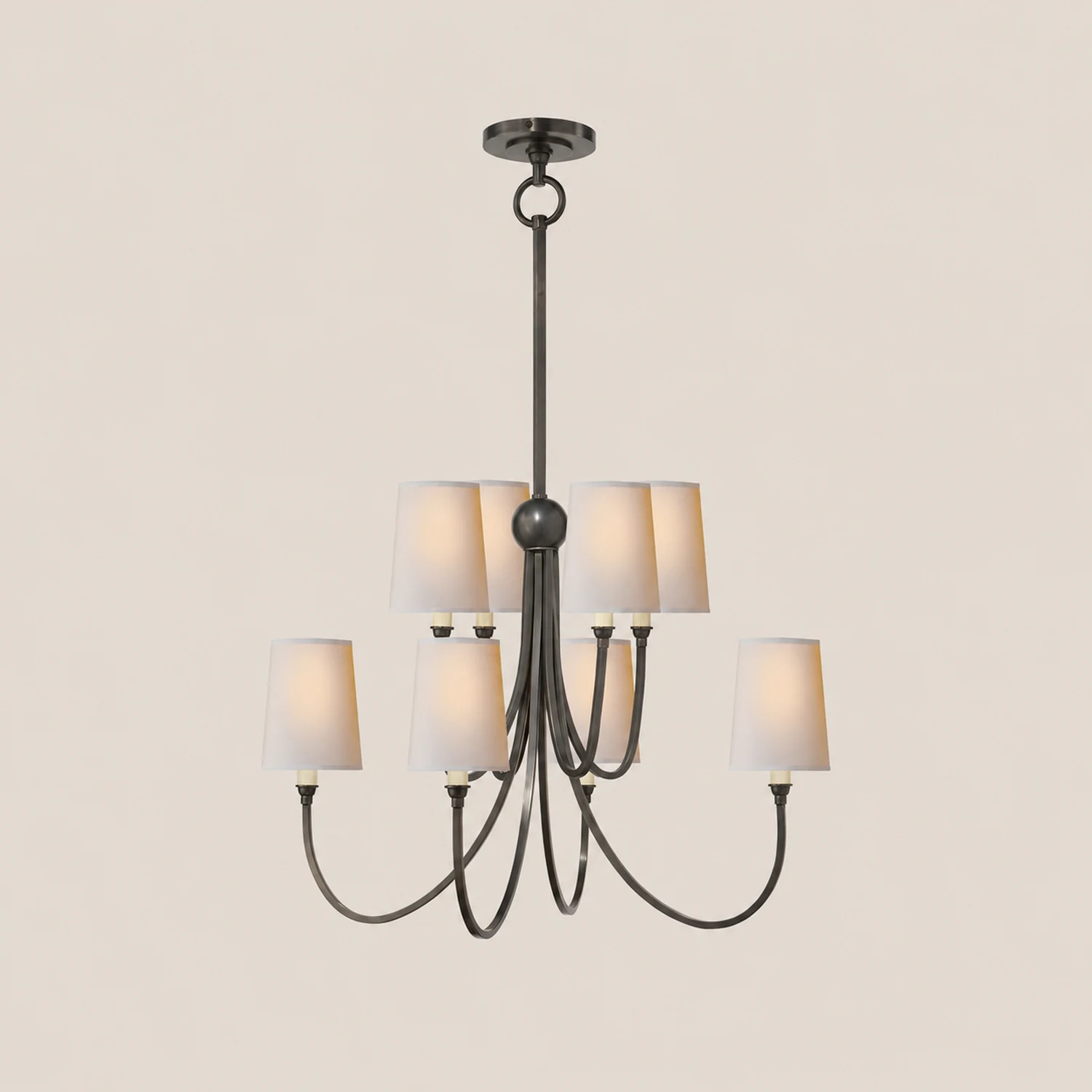 Classic extra large reed chandelier - Lumpaz
