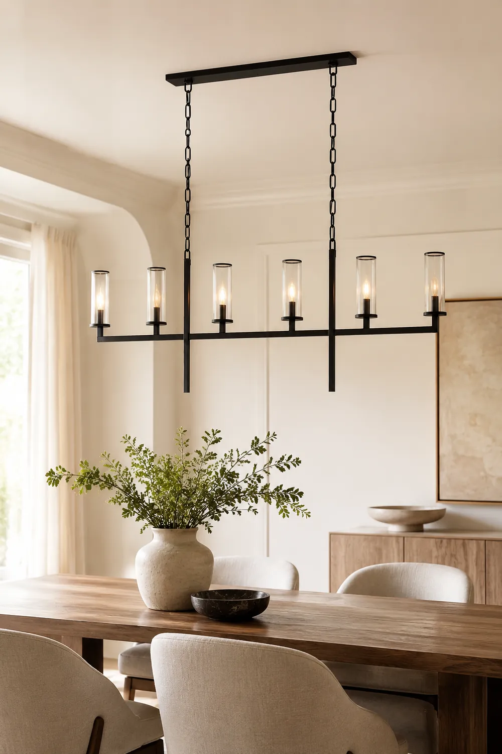 Liaison Large Linear Chandelier - Lumpaz