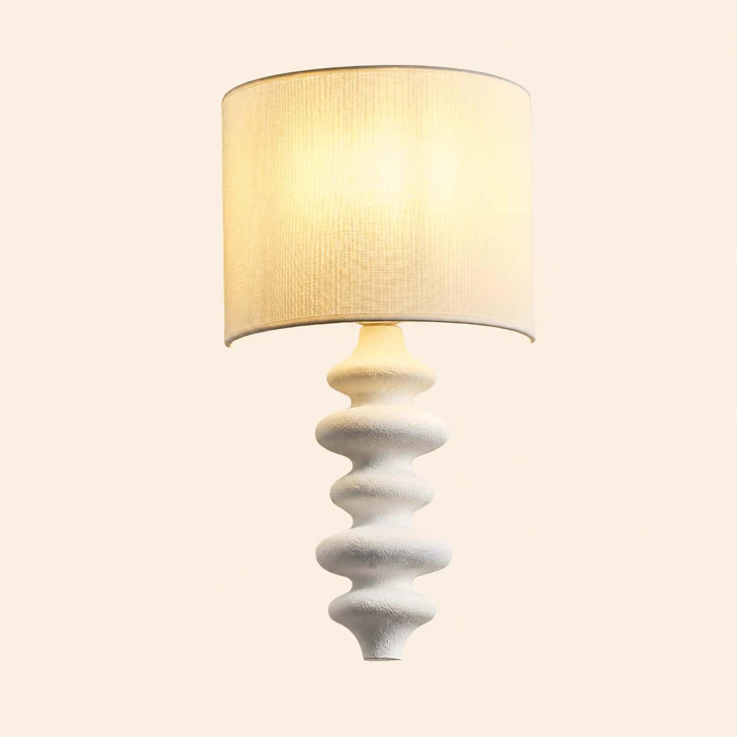 fishbone solid wood wall lamp - Lumpaz