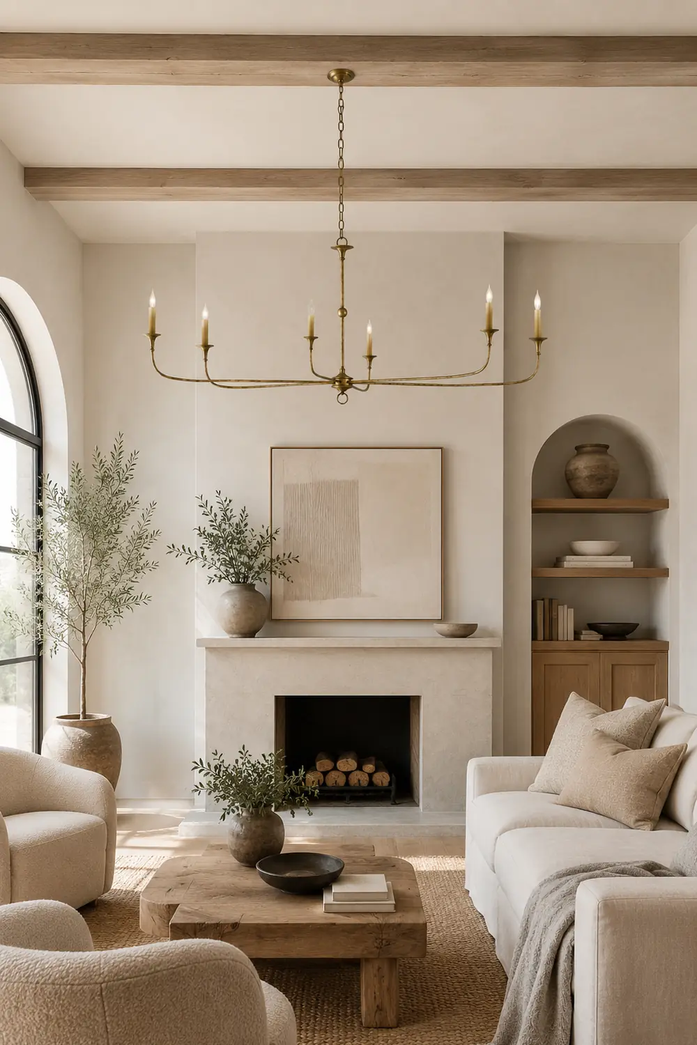 Elongated  Antique Chandelier - Lumpaz