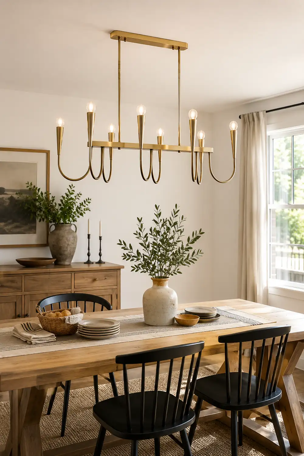 Symphony rectangular chandelier - Lumpaz