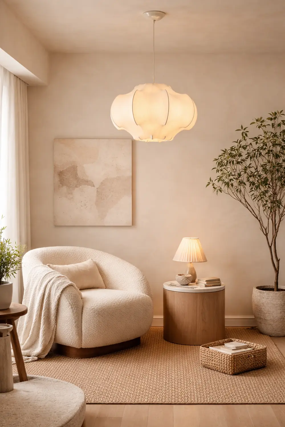 Modern Simple Creative Silk Chandelier - Lumpaz