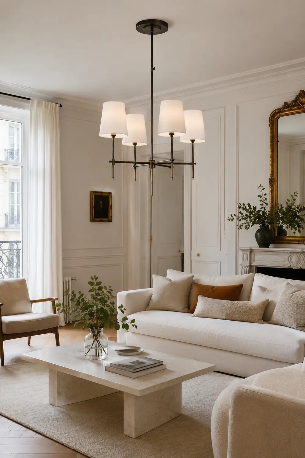 Modern Drum Shade Bryant Chandelier - Lumpaz