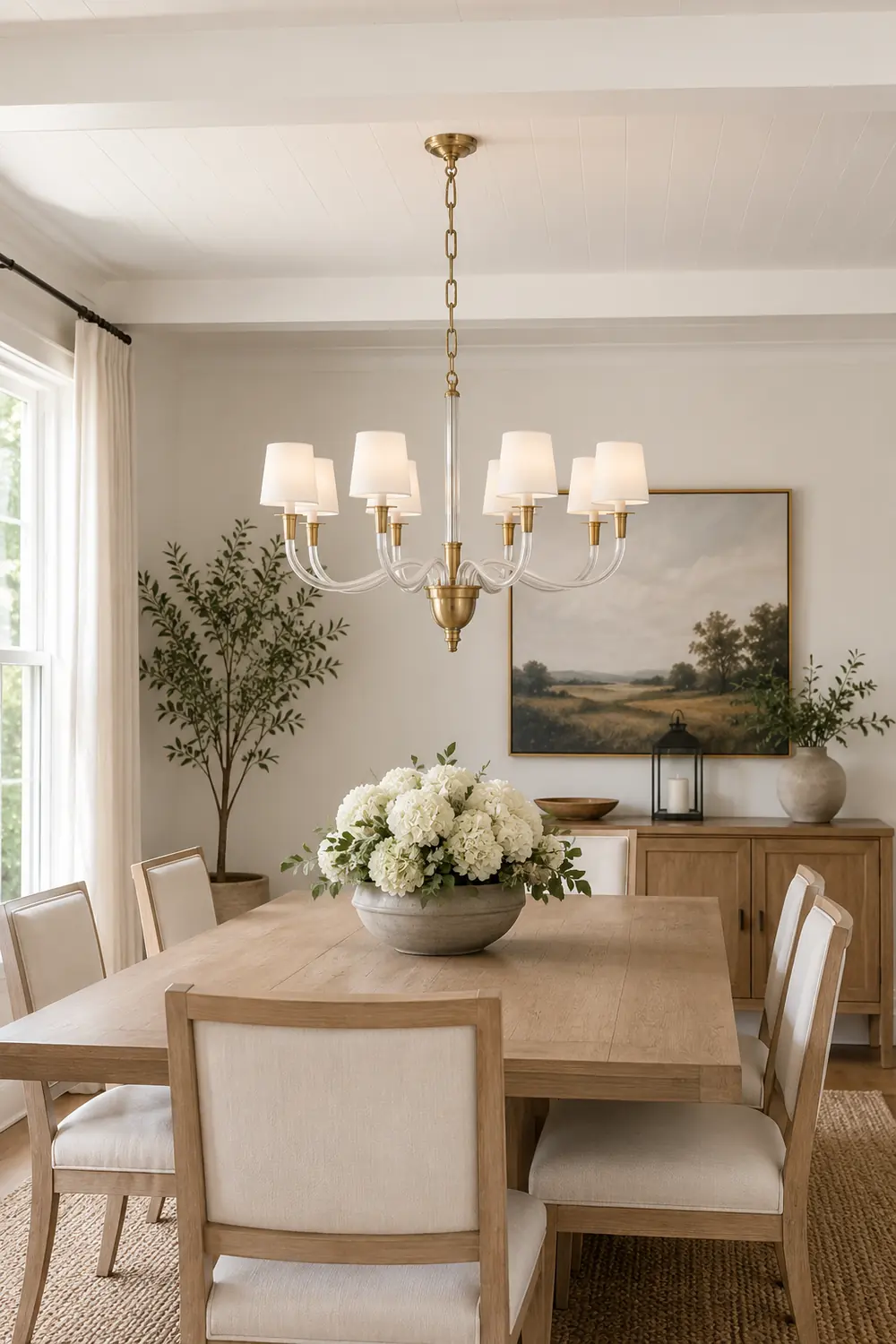 Vivian Modern Nickel Multi-Arm Chandelier - Lumpaz