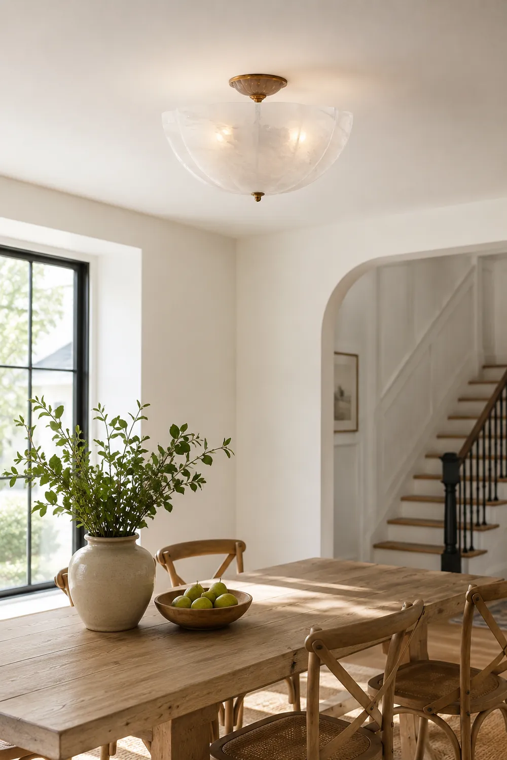 Rosehill Semi-Flush Ceiling Light - Lumpaz